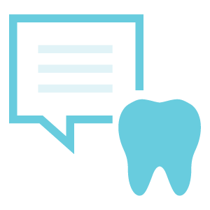 tooth chat icon
