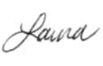 signature of laura